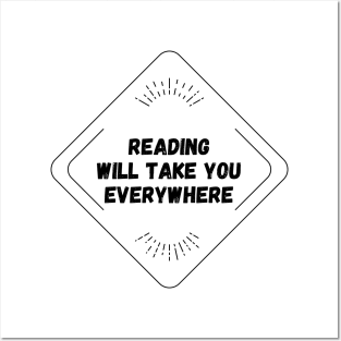 Reading Will Take You Everywhere Posters and Art